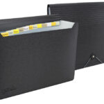 RAPESCO sorteermap, DIN A4, 13 vakken, zwart