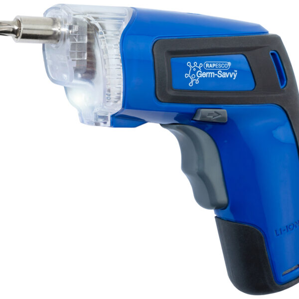 RAPESCO accu-schroeftol, 3,6 V, antibacterieel, blauw