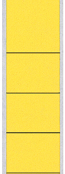 LEITZ/ESSELTE Rugetiket zelfklevend 39x192mm geel 10 st