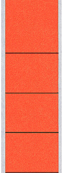 Leitz Rugetiket zelfklevend 1643 39x192mm rood 1 pak