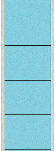 LEITZ/ESSELTE Rugetiket zelfklevend 39x192mm blauw 10 st