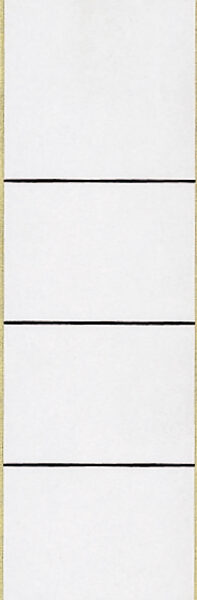 LEITZ/ESSELTE Rugetiket zelfklevend 39x192mm grijs 10 st