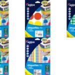 Markeringsbolletjes, diameter 24 mm, rond, rood