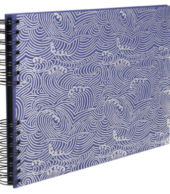 EXACOMPTA foto-album met spiraal Japan, 320 x 220 mm, blauw