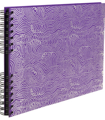 EXACOMPTA fotoalbum met spiraal Japan, 320 x 220 mm, violet
