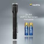 VARTA zaklamp Aluminium Light F20 Pro, zwart