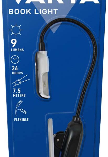 VARTA LED-leeslamp 'LED Book Light', incl. 2 x CR2032 knoopbatterijen