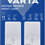 VARTA LED-oriëntatielicht met bewegingssensor, set van 2