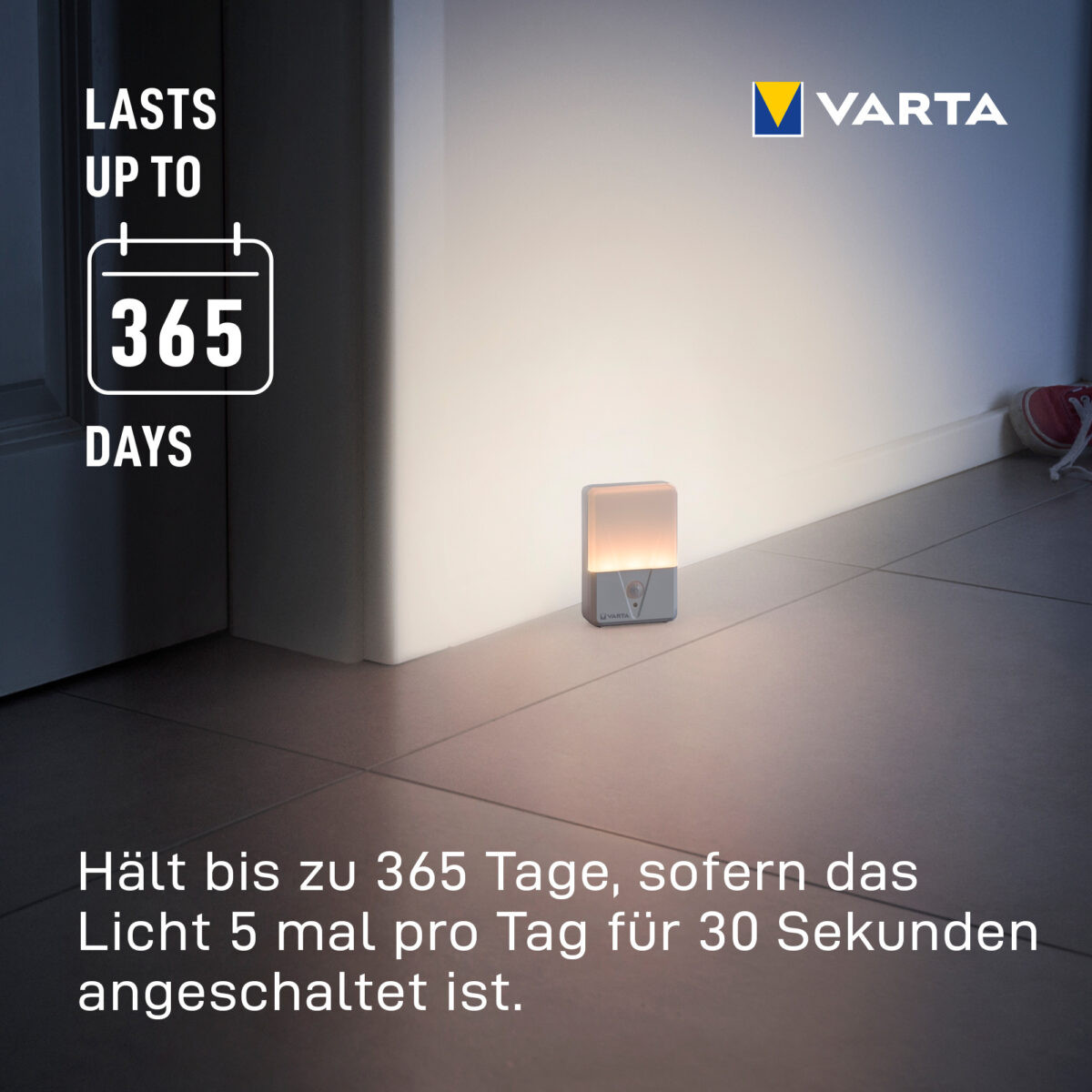 Varta LED-nachtlampje met bewegingssensor Varta LED-nachtlampje met bewegingssensor