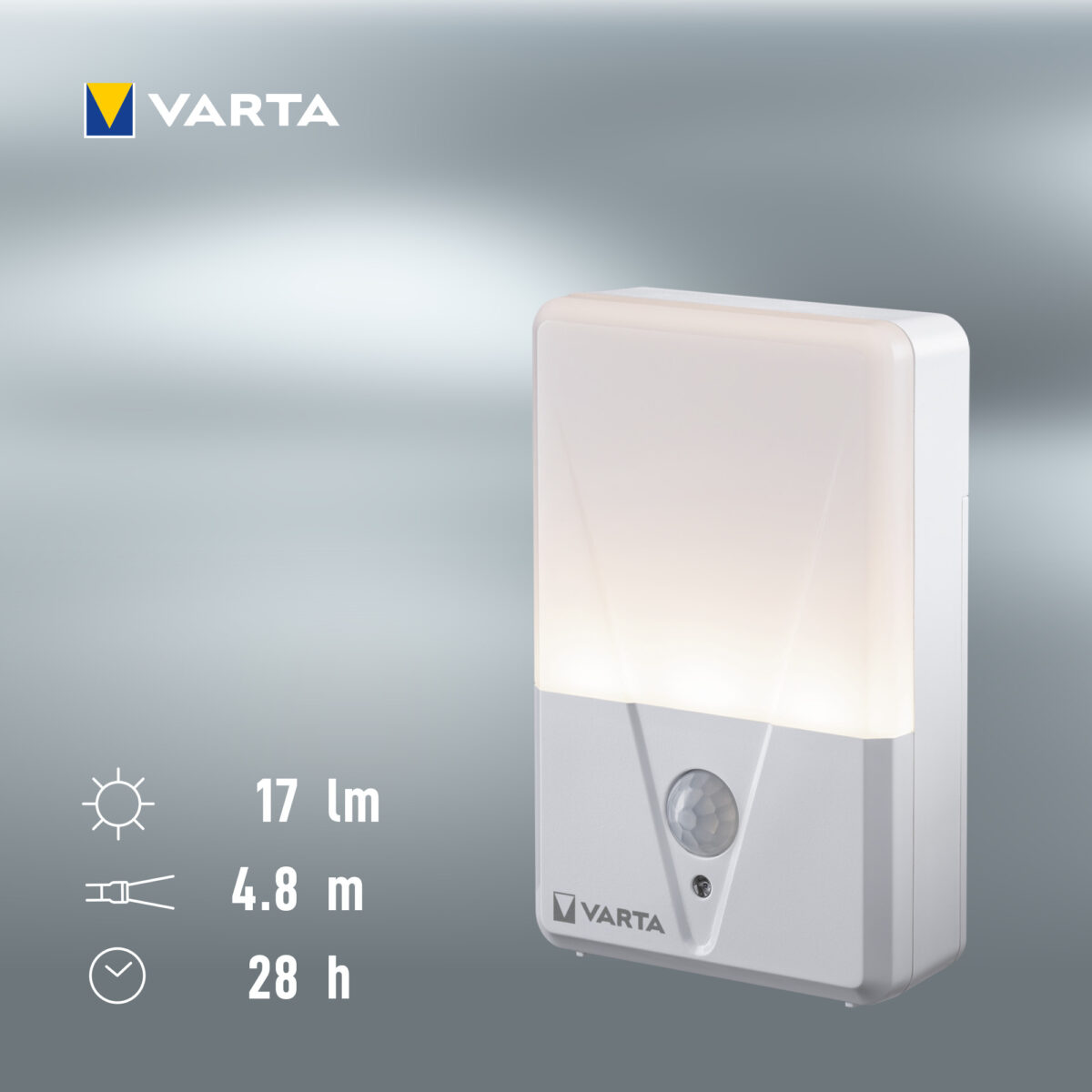 Varta LED-nachtlampje met bewegingssensor Varta LED-nachtlampje met bewegingssensor