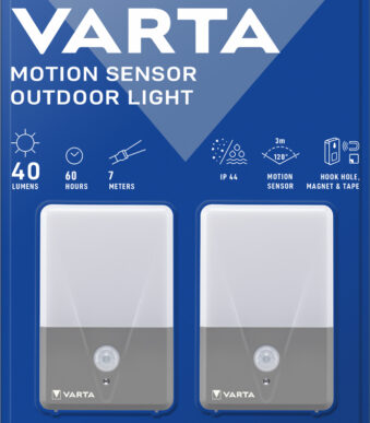 VARTA LED-bewegingssensor buitenlamp met bewegingsmelder