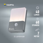 VARTA LED-bewegingssensor buitenlamp met bewegingsmelder