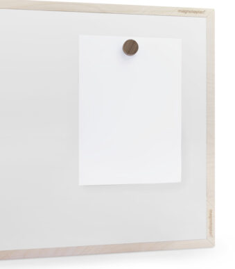 magnetoplan Neodym-magneten Wood Series Circle, walnoot