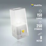 VARTA campinglamp 'Outdoor Ambiance Lantern L10', grijs