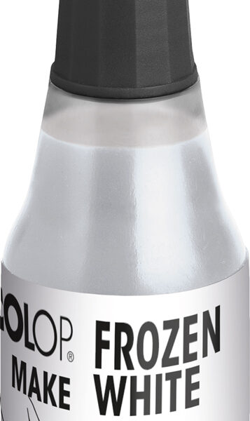 COLOP stempelinkt MAKE, 25 ml, frozen white