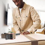 RAPESCO handafroller 960 voor verpakkingsplakband, gevuld