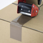 RAPESCO handafroller 960 voor verpakkingsplakband, gevuld