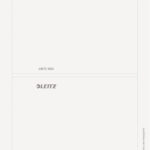 LEITZ ordnerrug-insteekkaart, 176 x 146 mm, grijs