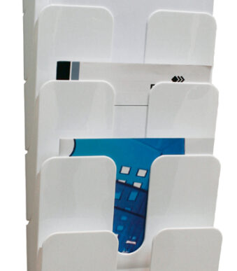 Durable wandbrochurehouder 'Flexiplus 6', A4, 6 vakken