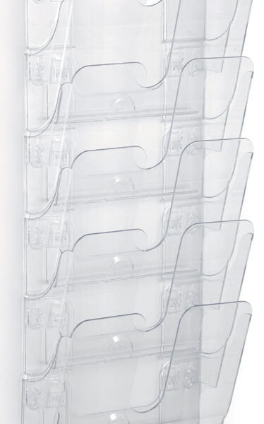 Durable wandbrochurehouder 'Flexiplus 6', A4, 6 vakken