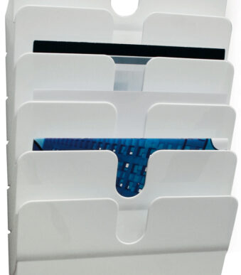 Durable wandbrochurehouder 'Flexiplus 6', A4, 6 vakken