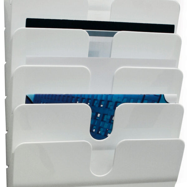 Durable wandbrochurehouder 'Flexiplus 6', A4, 6 vakken