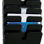 Durable wandbrochurehouder 'Flexiplus 6', A4, 6 vakken