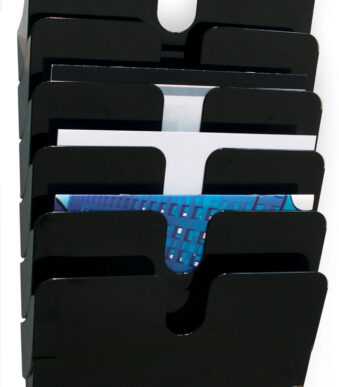 Durable wandbrochurehouder 'Flexiplus 6', A4, 6 vakken