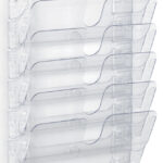 Durable wandbrochurehouder 'Flexiplus 6', A4, 6 vakken