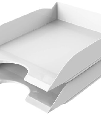 DURABLE brievenbakje BASIC, wit, stapelbaar