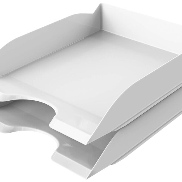 DURABLE brievenbakje BASIC, wit, stapelbaar