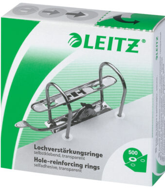 LEITZ ponsgatversterkingsringen, transparant