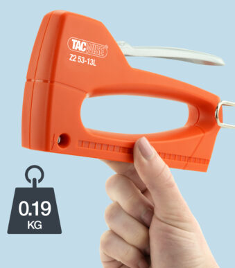 TACWISE handtacker Z2 53-13L, kunststof, oranje/zilver