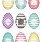Herma Paassticker Klassiek 'Gekleurde eieren'