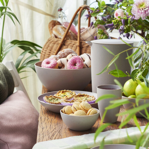 Bio-kom van GastroMax, 0,75 liter, grijs