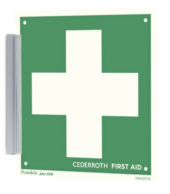 CEDERROTH - Zelfklevende houder voor informatiebordje