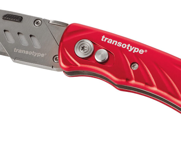 transotype Cutter PRO, aluminium-behuizing, rood