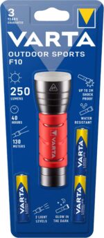 VARTA LED-zaklamp ´Outdoor Sports Flashlight´, incl. 3 micro AAA batterijen