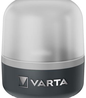 VARTA campinglamp / lantaarn 'Dynamo Lantern', grijs
