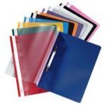 Snelhechtmap, A4-formaat, uit PP-folie, lichtblauw