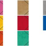 herlitz hoekspanmap easyorga, A4, karton, rood