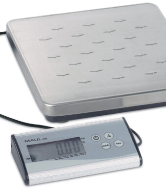 MAULcargo pakketweegschaal, bereik tot 50 kg, grijs