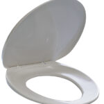 DURABLE - Toiletbril - Kunststof - Kleur: Wit