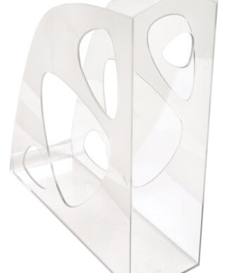 EXACOMPTA tijdschriftencassette ECOMAG, A4+, kristalhelder