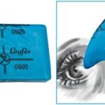 Läufer kneedbaar vlakgum, blauw