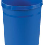 HAN prullenbak GRIP, PP, 18 liter, rond, blauw