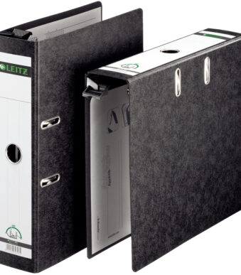 LEITZ hangordner, 180 graden, DIN A4, 80 mm, zwart