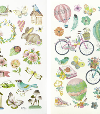 Betoverend Lentesticker Folie