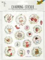 Kerst-stickers Betoverend Kerstfeest III