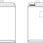 Verzendenvelop met venster, C5, bruin